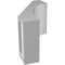 Ekena Millwork 5-in. W x 6-in. D x 10-in. H Westlake Architectural Grade PVC Knee Brace BRCP05X06X10WTL - alternate 3